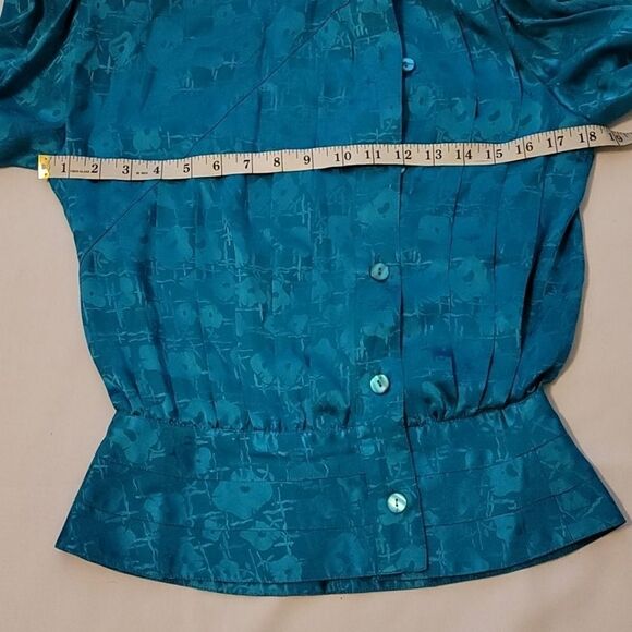 COPY - Vintage Nordstrom point of view pleated silk skirt set - Picture 9 of 14